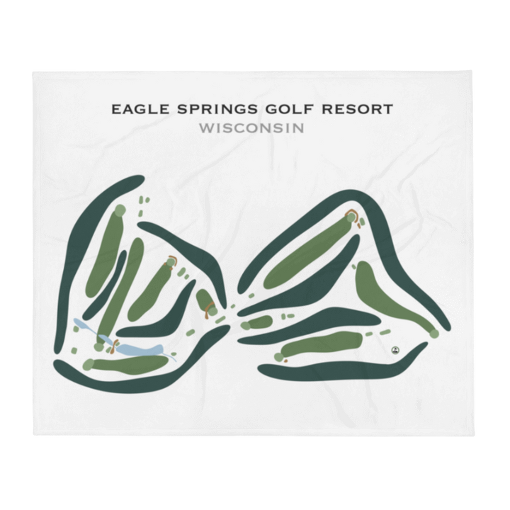 Eagle Springs Golf Resort, Wisconsin - Printed Golf Courses