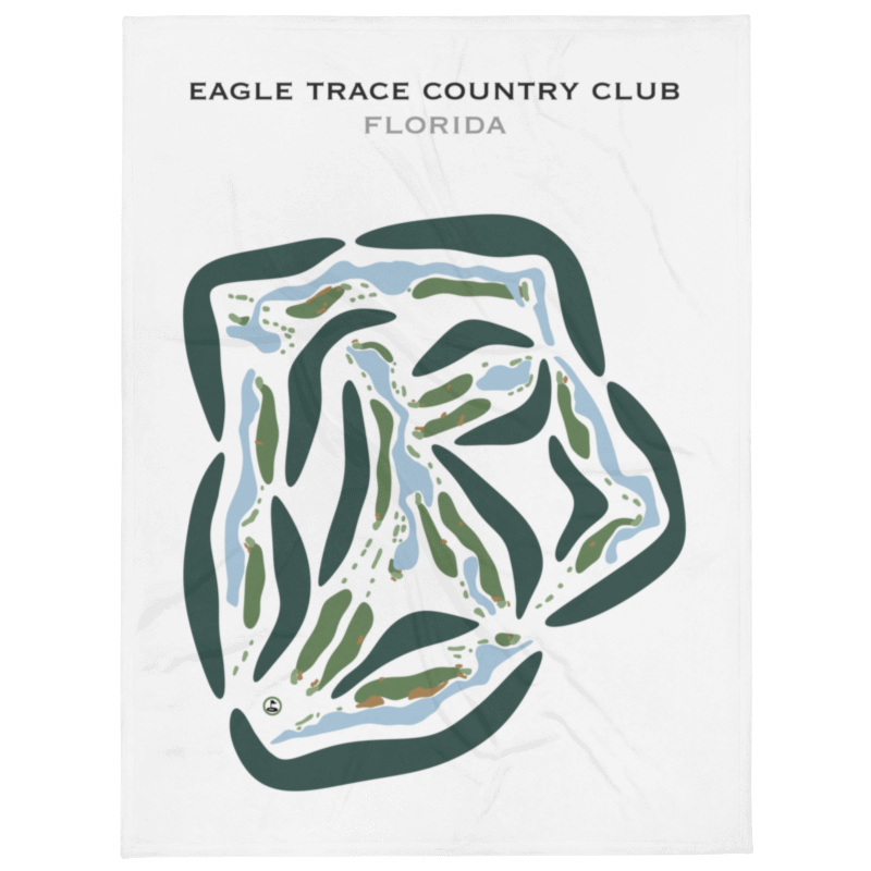 Eagle Trace Golf Club, Florida - Printed Golf Courses