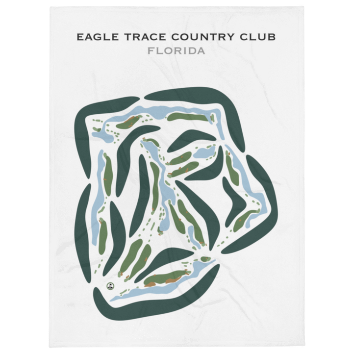 Eagle Trace Golf Club, Florida - Printed Golf Courses