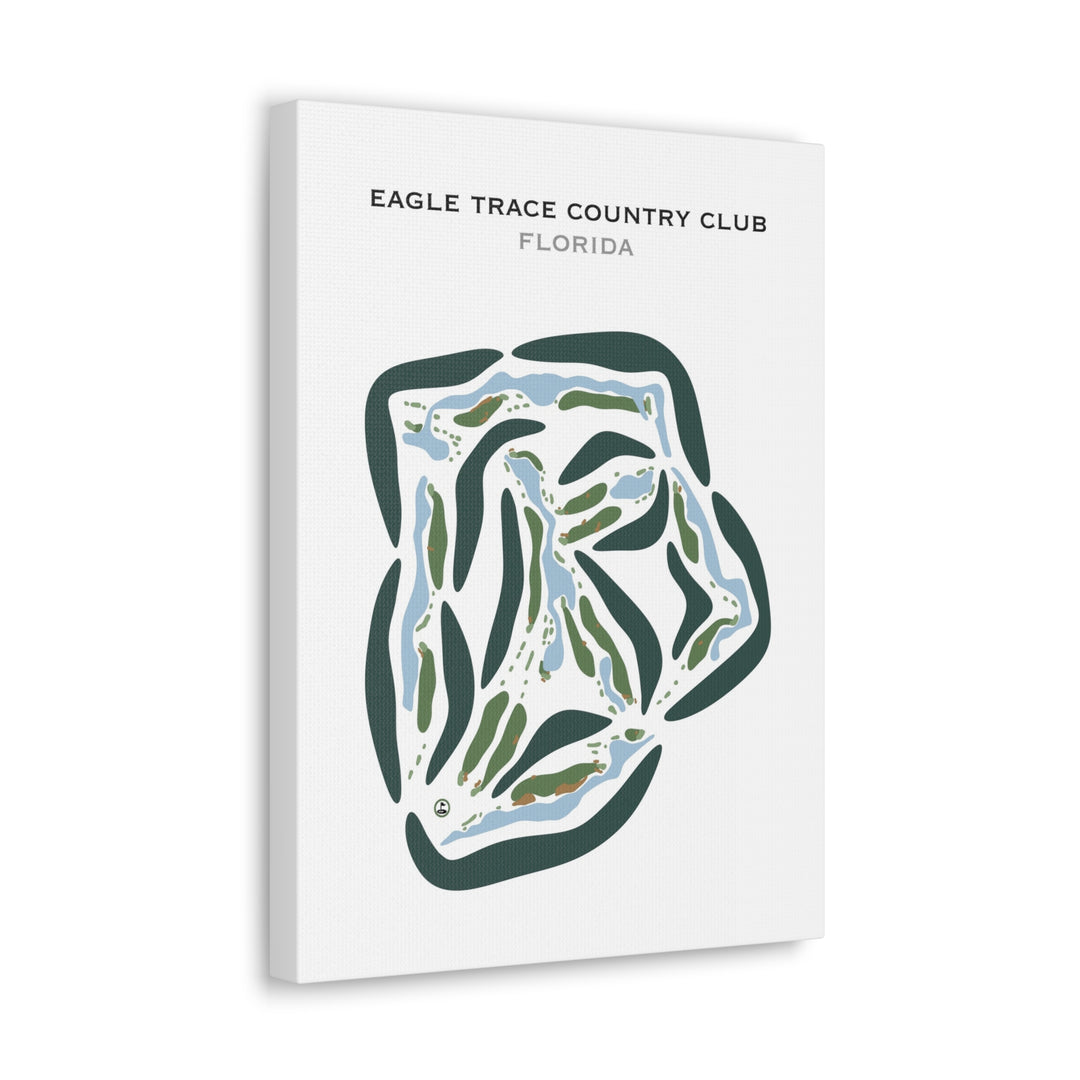 Eagle Trace Golf Club, Florida - Printed Golf Courses