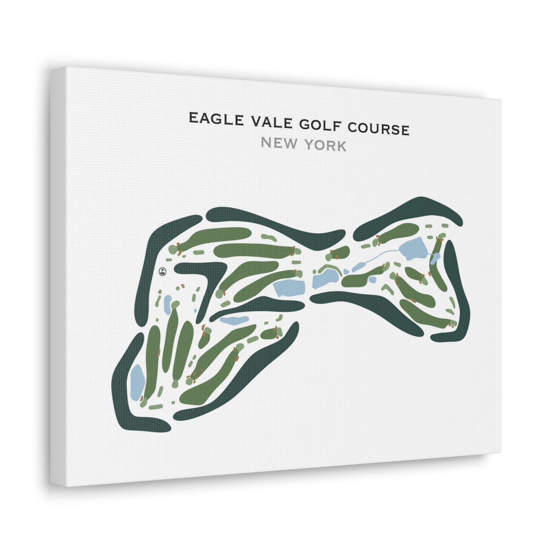 Eagle Vale Golf Club, New York - Printed Golf Courses