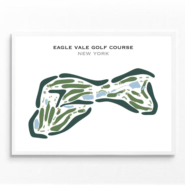 Eagle Vale Golf Club, New York - Printed Golf Courses