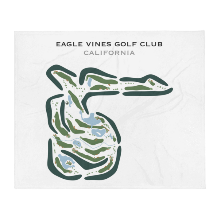 Eagle Vines Golf Club, California - Printed Golf Courses