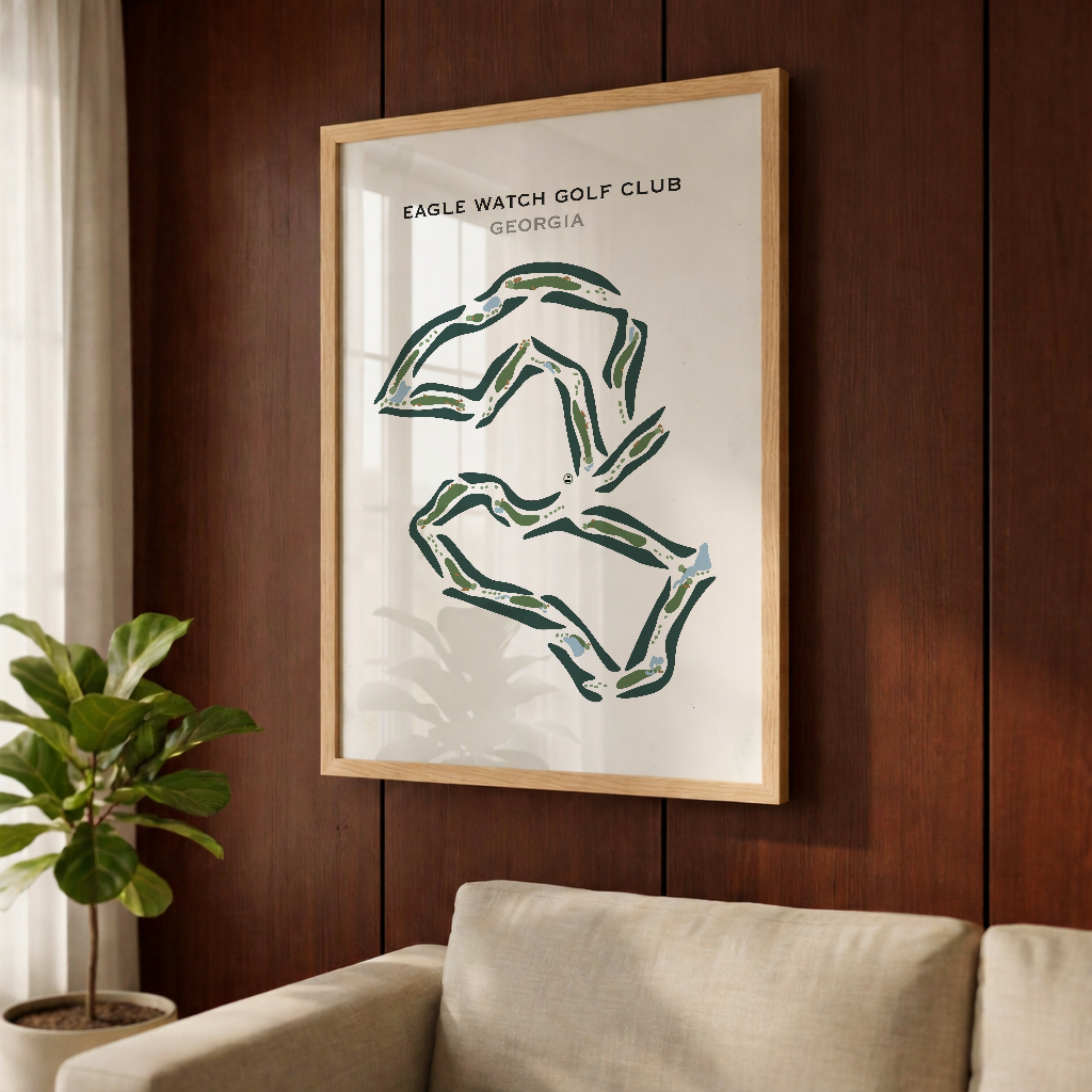 Eagle Watch Golf Club, Georgia - Printed Golf Courses
