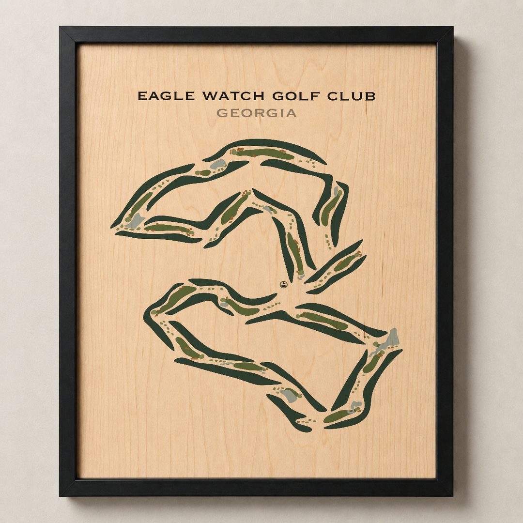 Eagle Watch Golf Club, Georgia - Printed Golf Courses