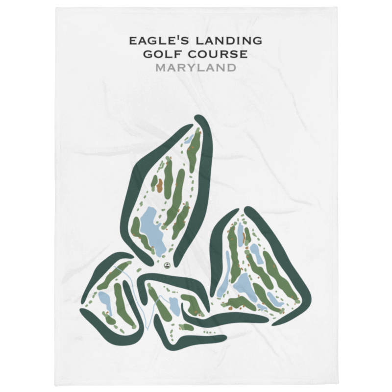 Eagle's Landing Golf Course, Maryland - Printed Golf Courses