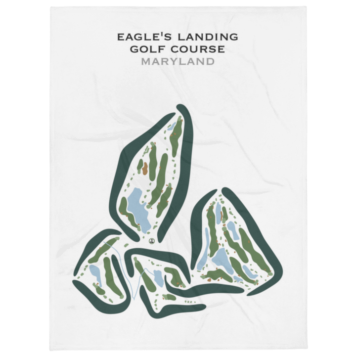 Eagle's Landing Golf Course, Maryland - Printed Golf Courses