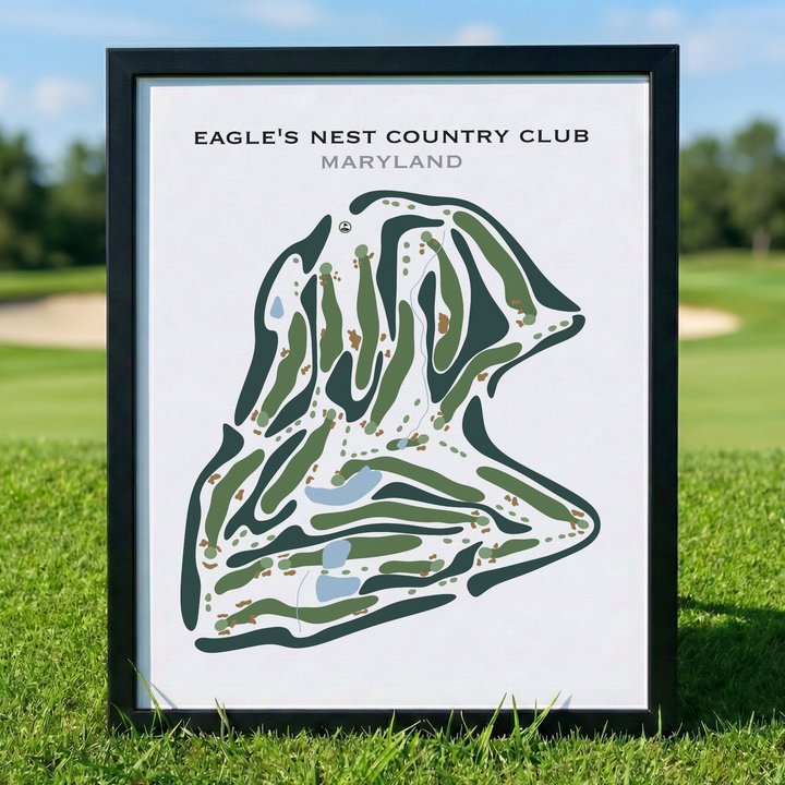 Eagle's Nest Country Club, Maryland - Printed Golf Courses