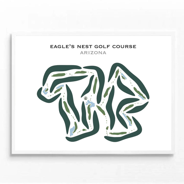 Eagle's Nest Country Club, Goodyear, Arizona - Printed Golf Courses