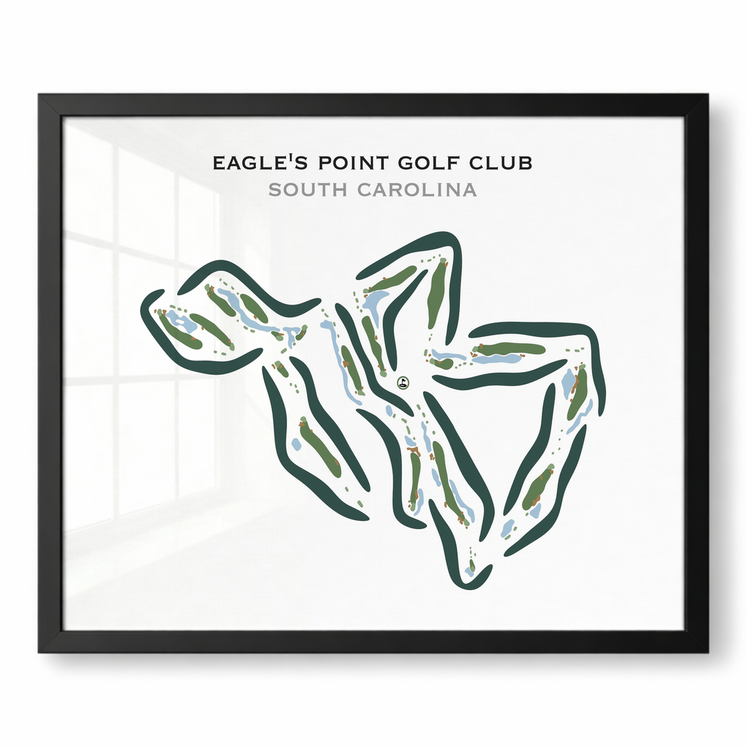 Eagle's Pointe Golf Club, South Carolina - Printed Golf Courses