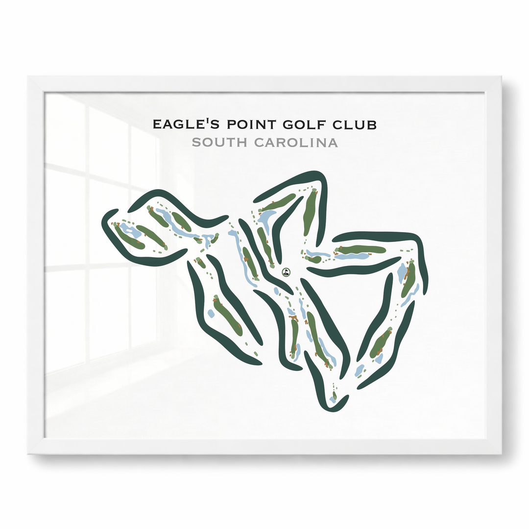 Eagle's Pointe Golf Club, South Carolina - Printed Golf Courses