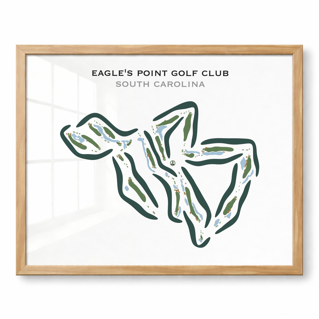 Eagle's Pointe Golf Club, South Carolina - Printed Golf Courses