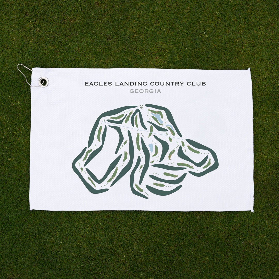 Eagles Landing Country Club, Georgia - Printed Golf Courses