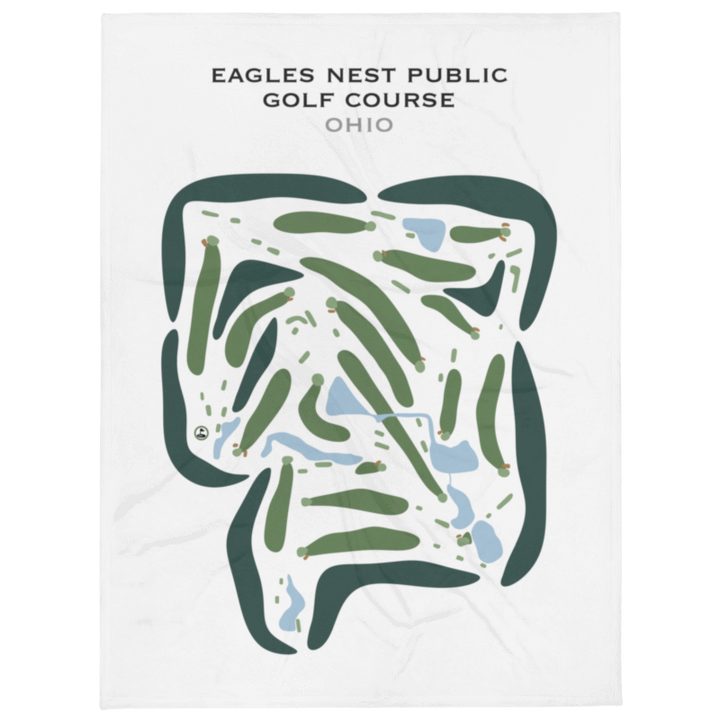 Eagles Nest Public Golf Course, Ohio - Printed Golf Courses