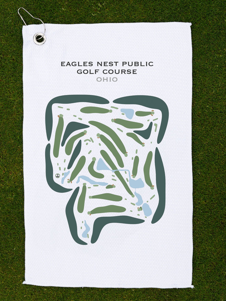 Eagles Nest Public Golf Course, Ohio - Printed Golf Courses