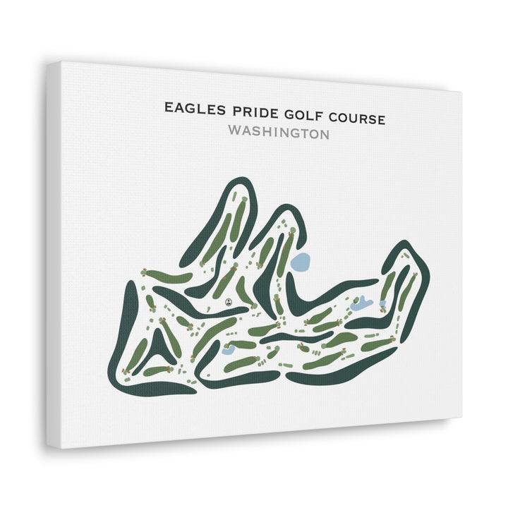 Eagles Pride Golf Course, Washington - Printed Golf Courses