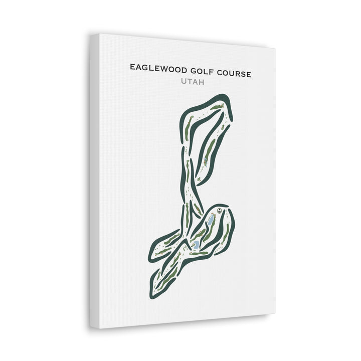 Eaglewood Golf Course, North Salt Lake, Utah - Printed Golf Courses