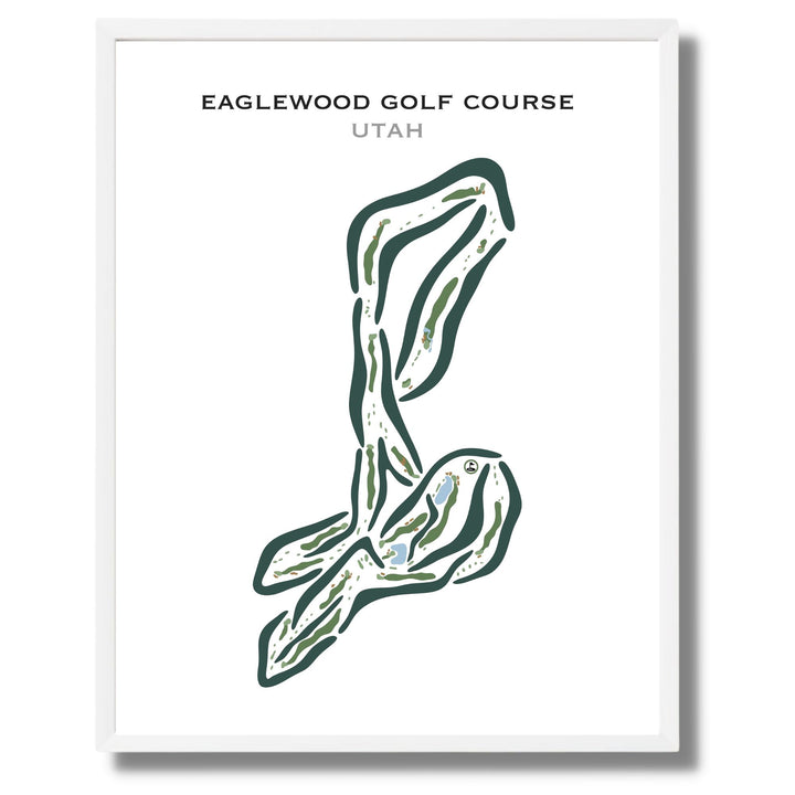 Eaglewood Golf Course, North Salt Lake, Utah - Printed Golf Courses