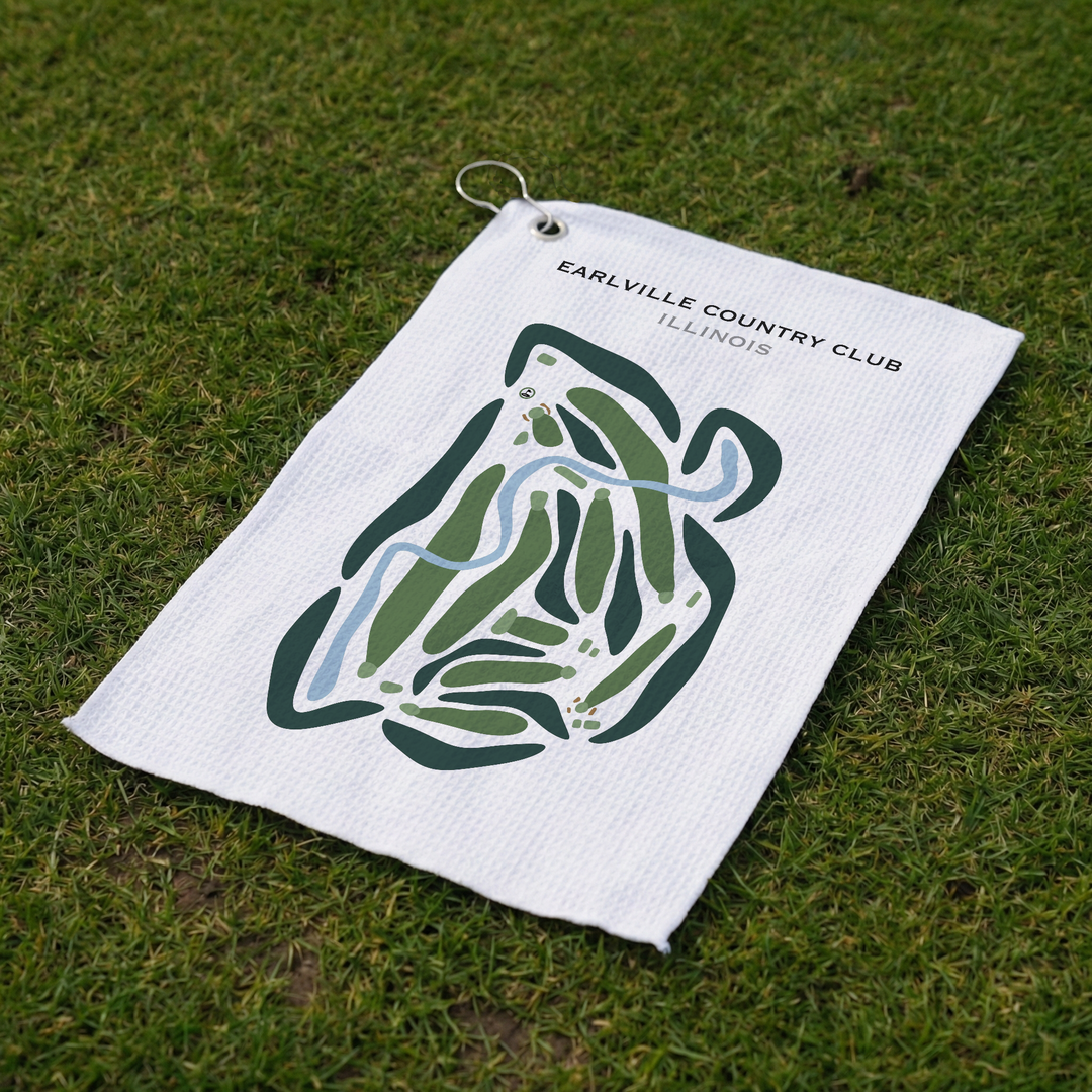 Earlville Country Club, Illinois - Printed Golf Courses