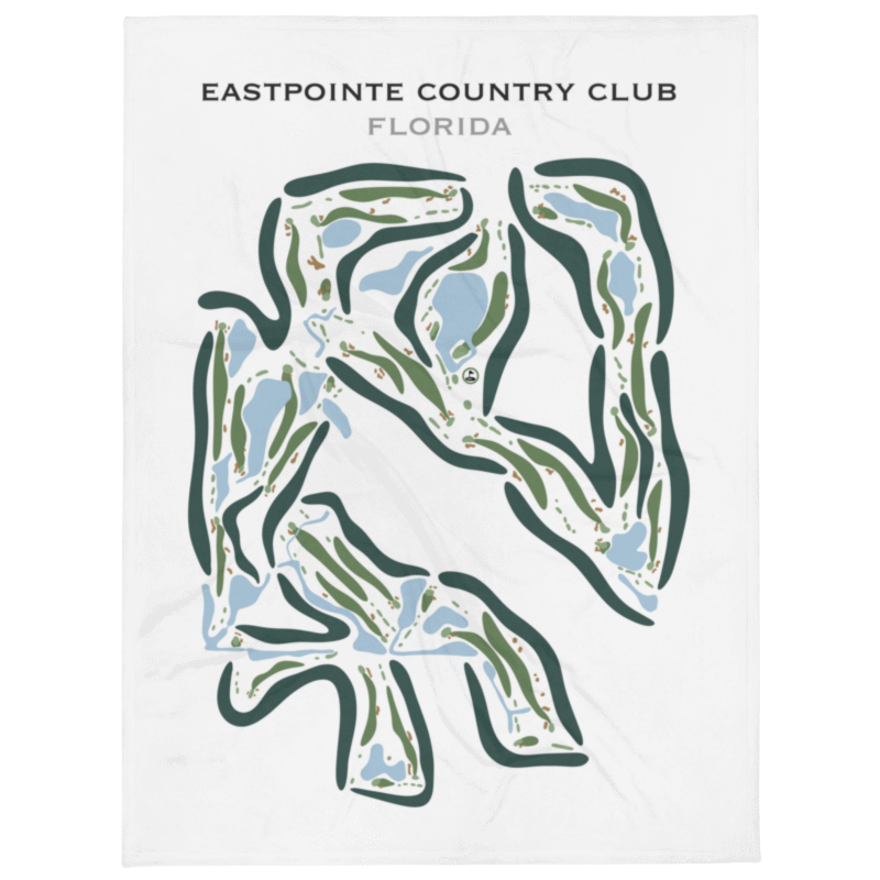 East Pointe Country Club, Florida - Printed Golf Courses
