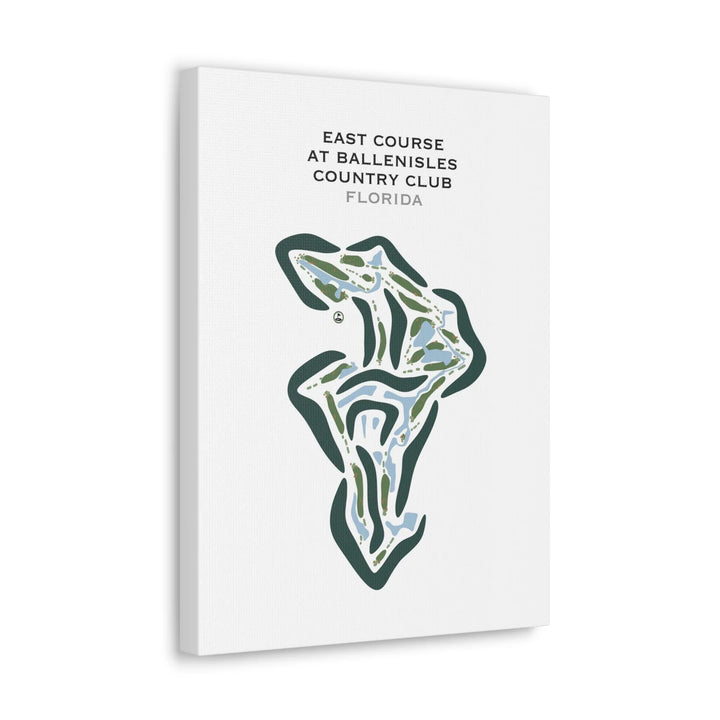 East Course at BallenIsles Country Club, Palm Beach Gardens, Florida - Printed Golf Courses