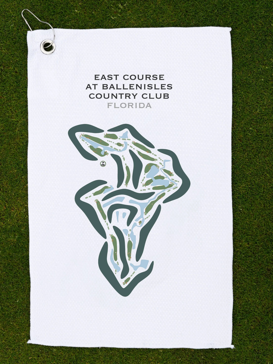 East Course at BallenIsles Country Club, Palm Beach Gardens, Florida - Printed Golf Courses