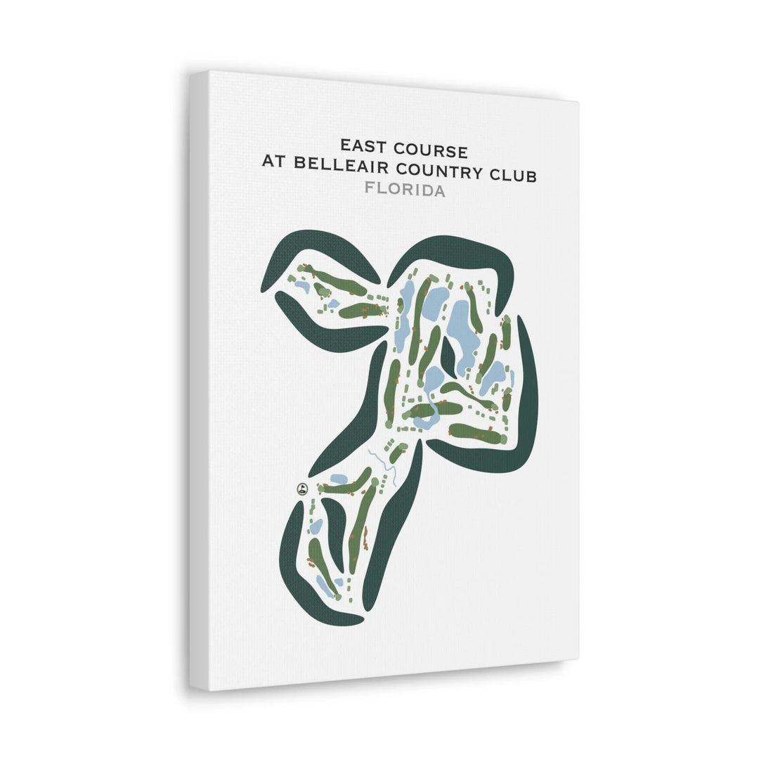 East Course at Belleair Country Club, Florida - Printed Golf Courses