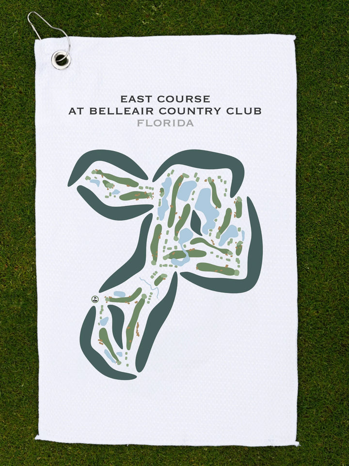 East Course at Belleair Country Club, Florida - Printed Golf Courses