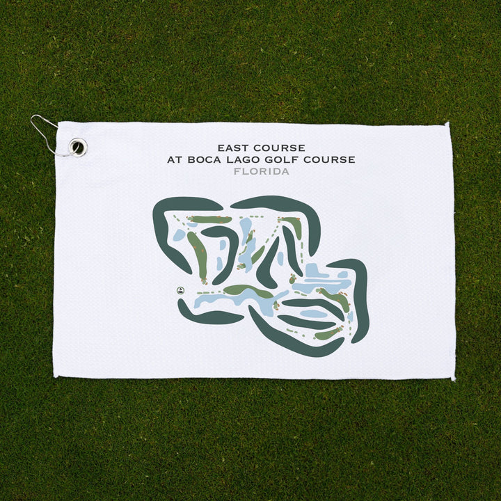 East Course at Boca Lago Golf Course, Florida - Printed Golf Courses