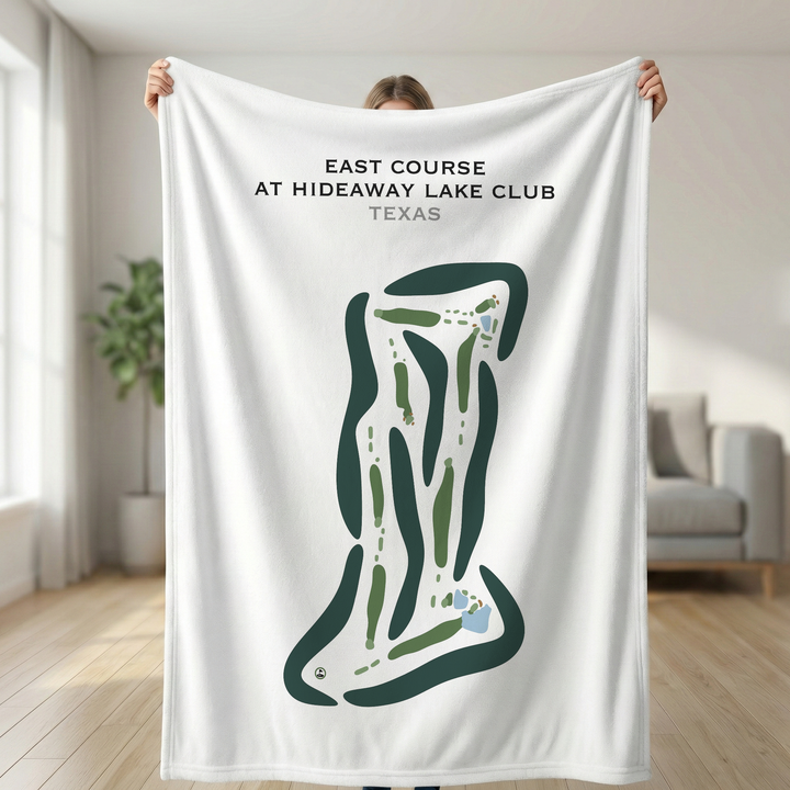 East Course at Hideaway Lake Club, Texas - Printed Golf Courses