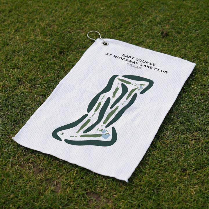 East Course at Hideaway Lake Club, Texas - Printed Golf Courses