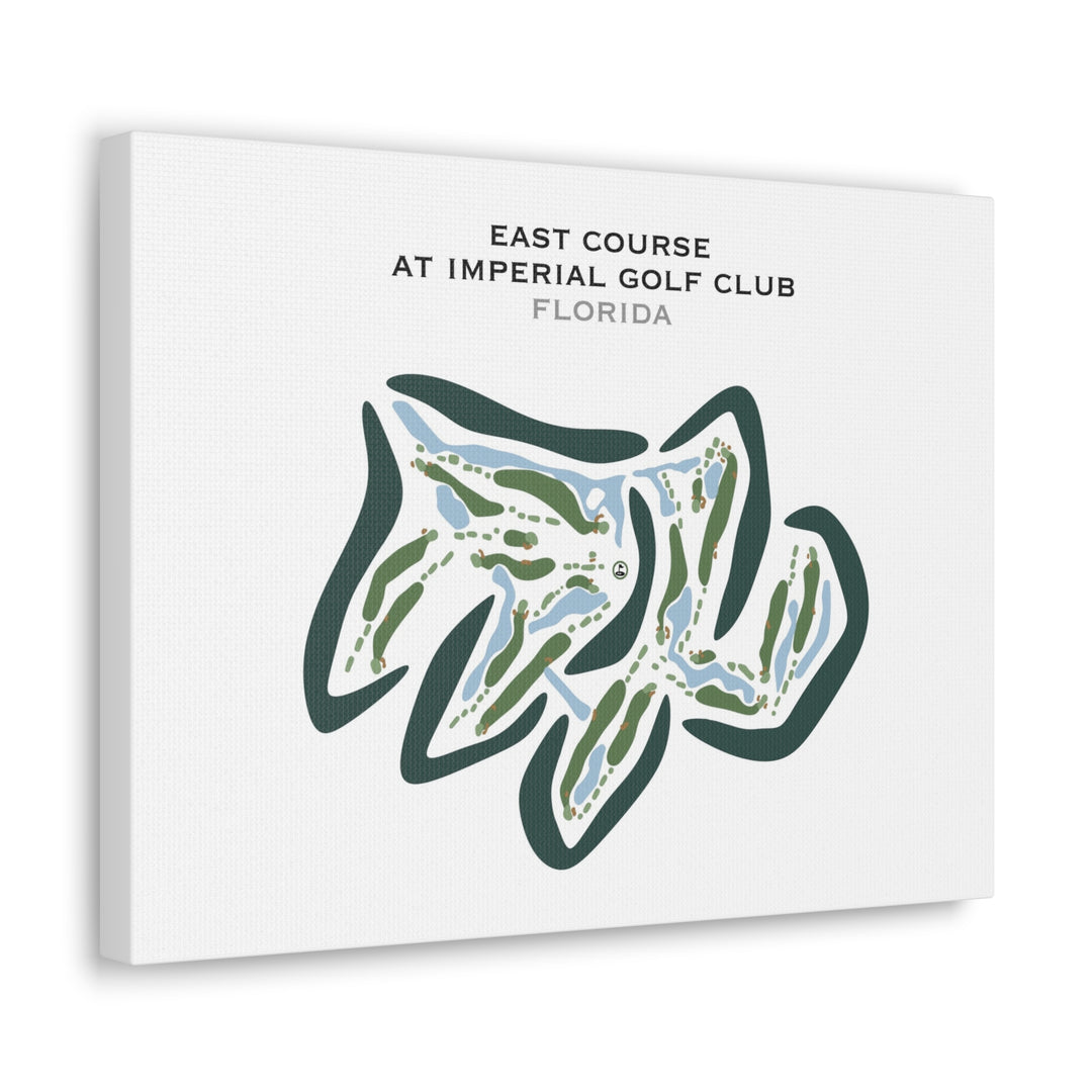 East Course at the Imperial Golf Club, Florida - Printed Golf Courses