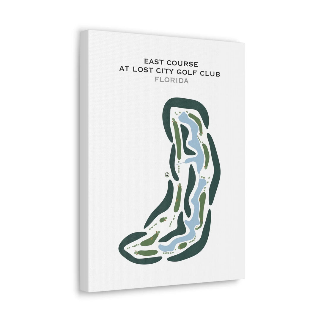 East Course at Lost City Golf Club, Florida - Printed Golf Courses