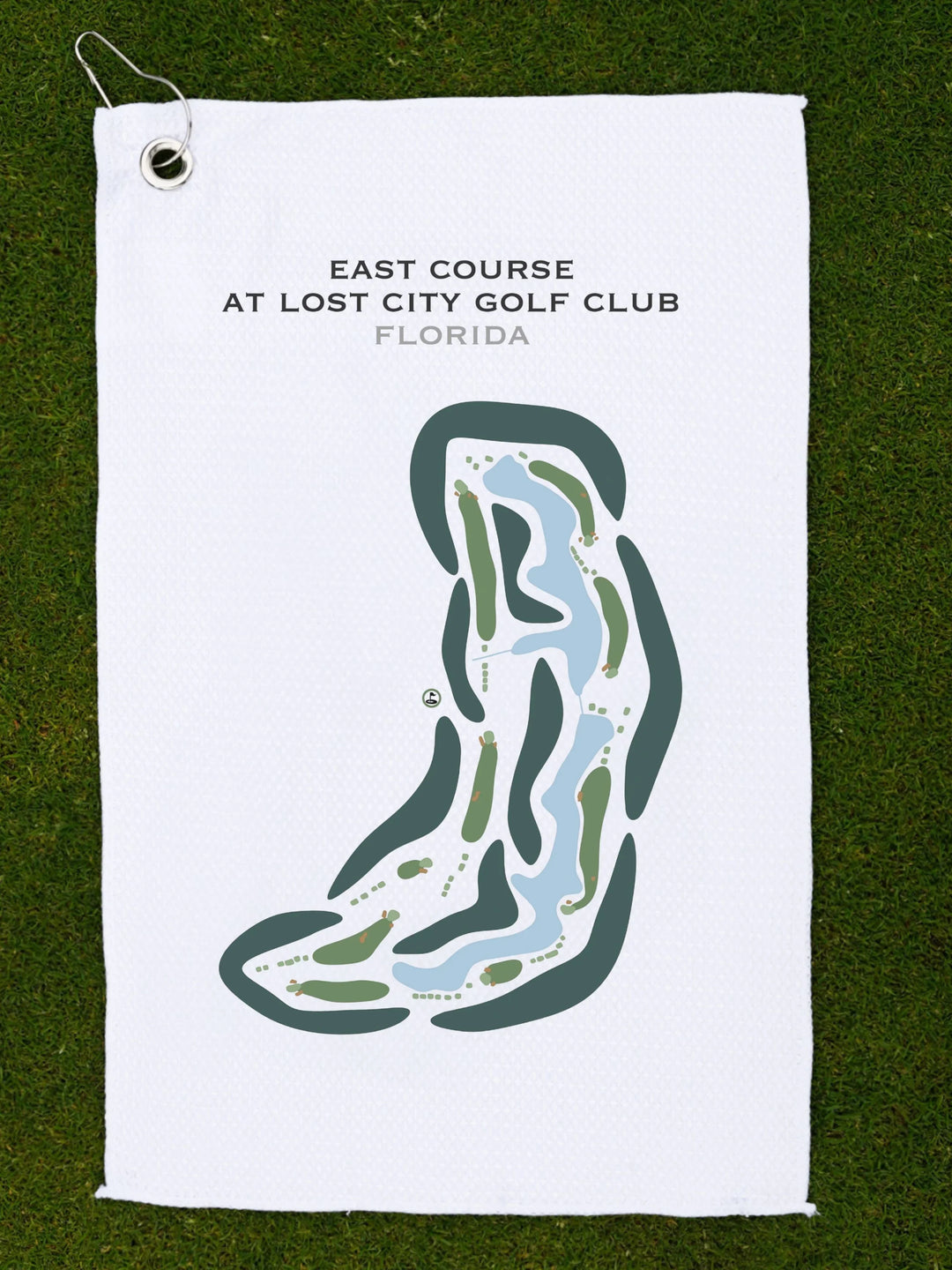 East Course at Lost City Golf Club, Florida - Printed Golf Courses