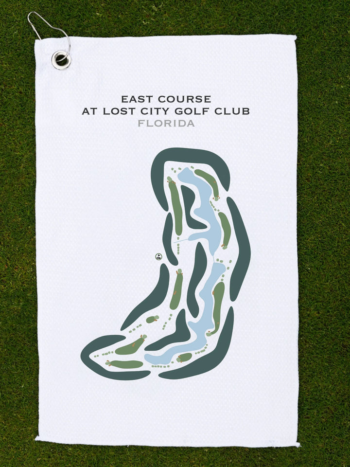 East Course at Lost City Golf Club, Florida - Printed Golf Courses