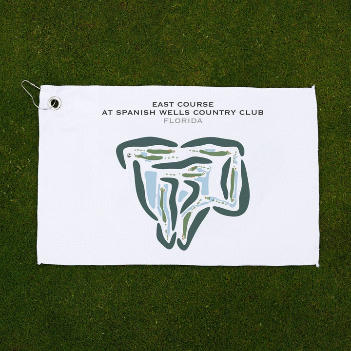East Course at Spanish Wells Country Club, Florida - Printed Golf Courses