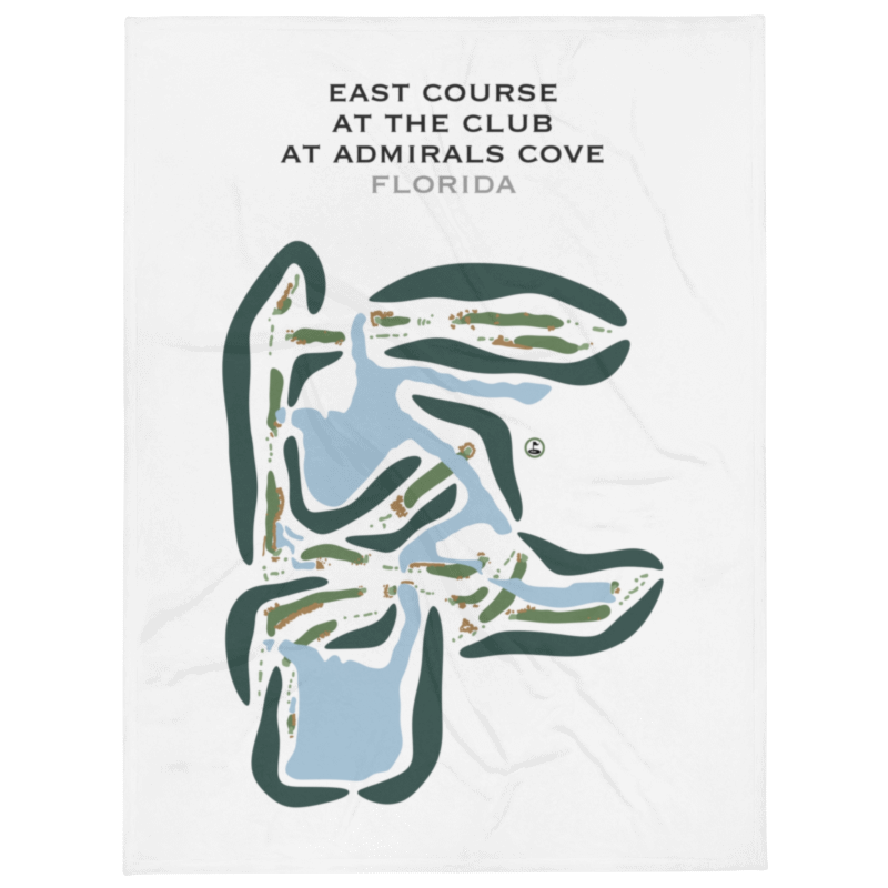 East Course at The Club at Admirals Cove, Florida - Printed Golf Courses