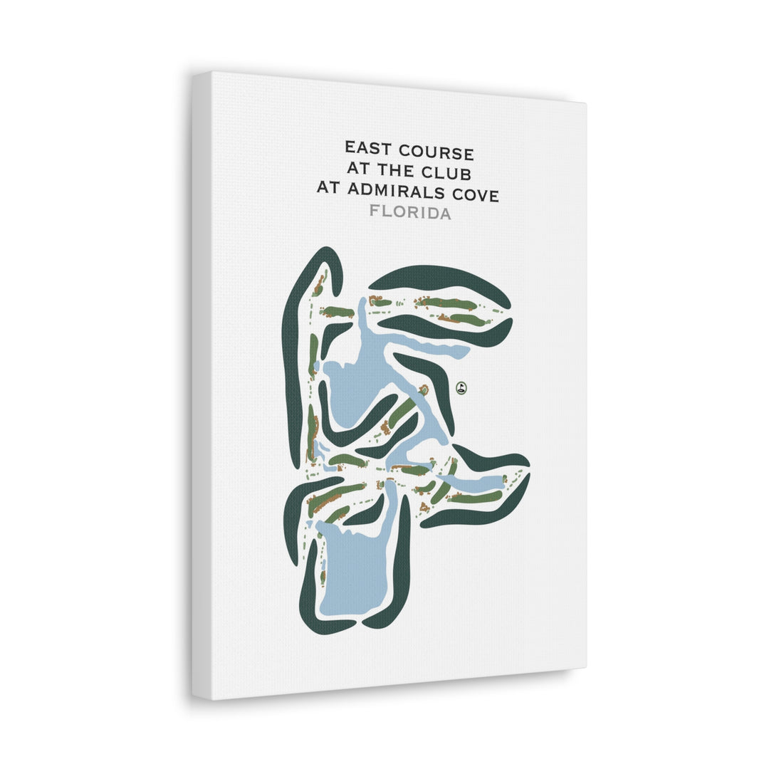 East Course at The Club at Admirals Cove, Florida - Printed Golf Courses