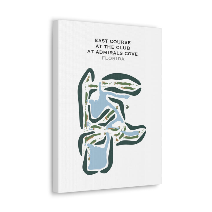 East Course at The Club at Admirals Cove, Florida - Printed Golf Courses