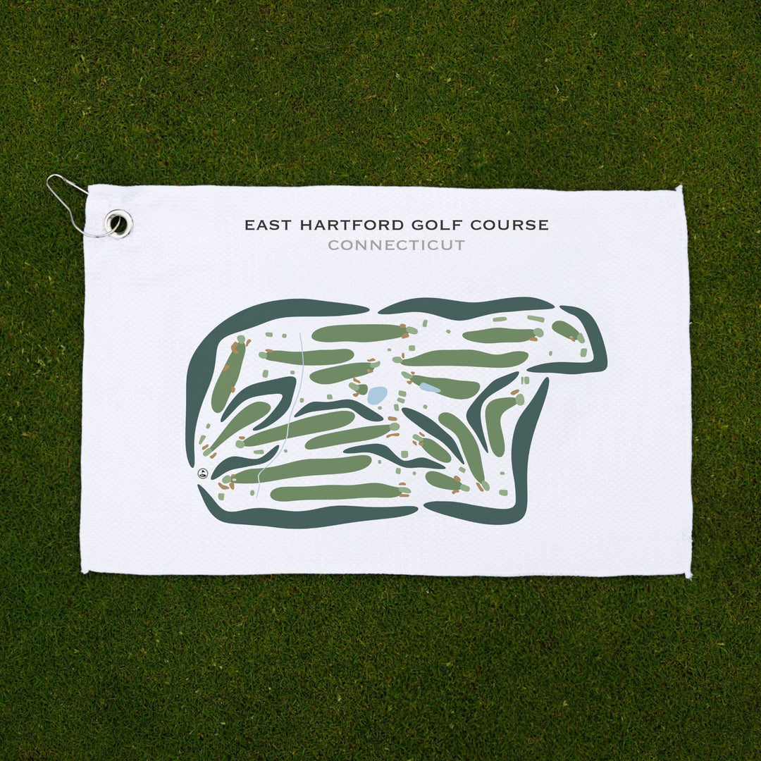 East Hartford Golf Course, Connecticut - Printed Golf Courses