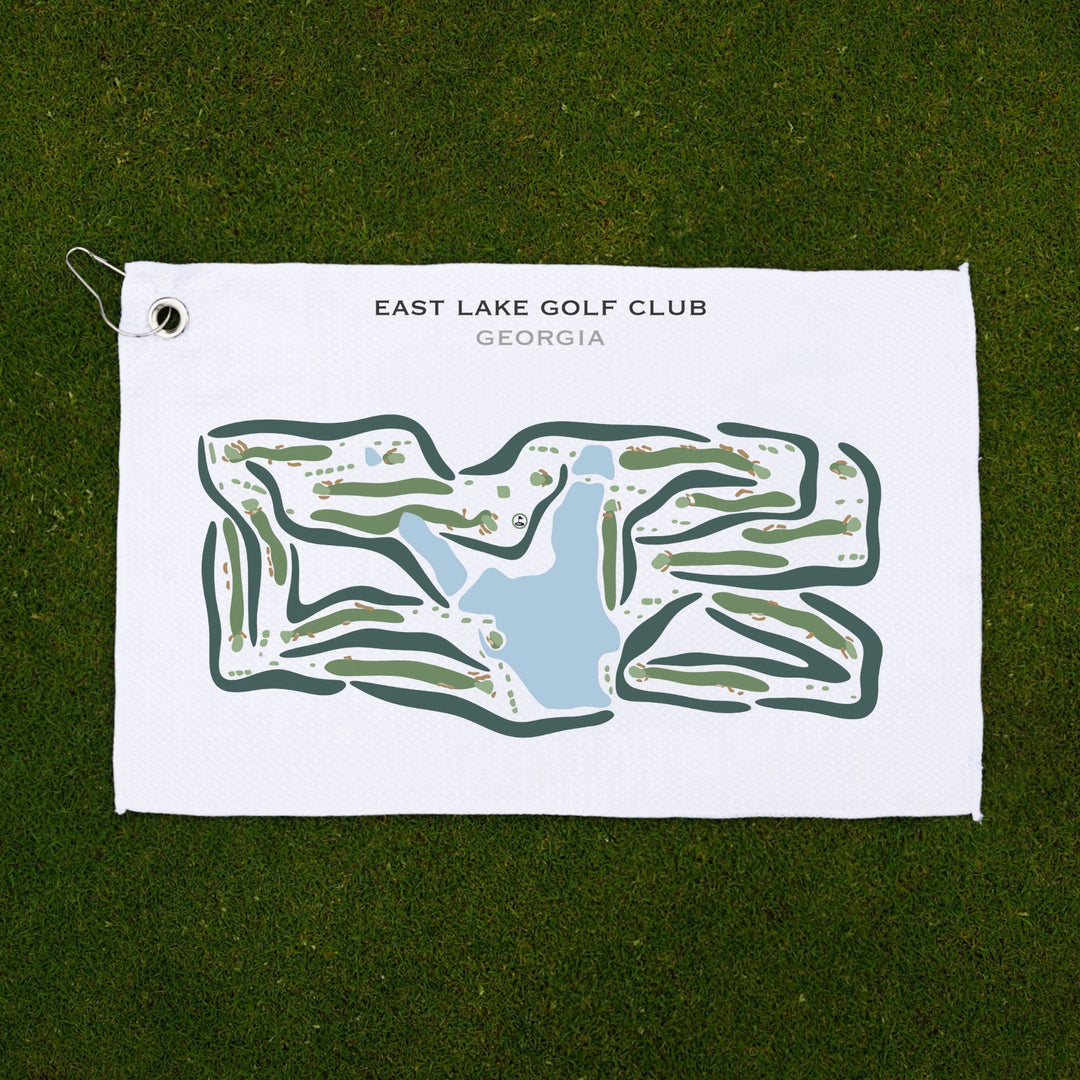 East Lake Golf Course, Atlanta Georgia - Printed Golf Courses