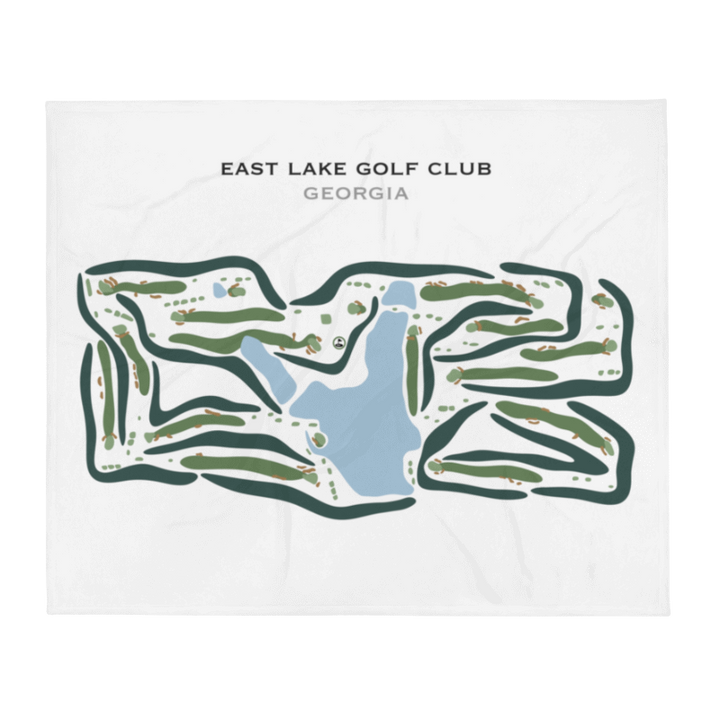 East Lake Golf Course, Atlanta Georgia - Printed Golf Courses