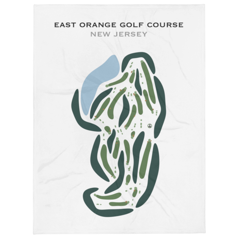 East Orange Golf Course, New Jersey - Printed Golf Courses