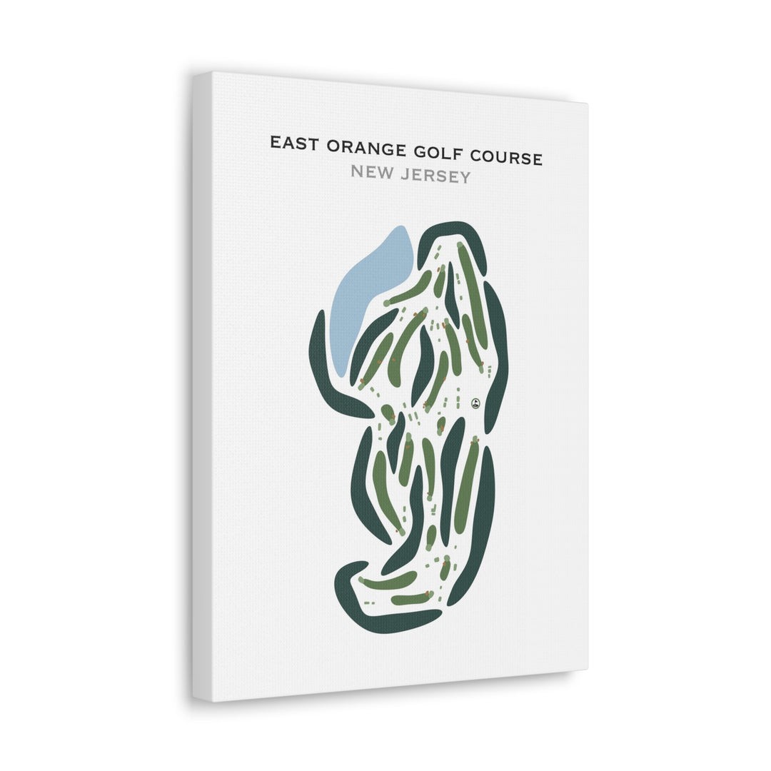 East Orange Golf Course, New Jersey - Printed Golf Courses