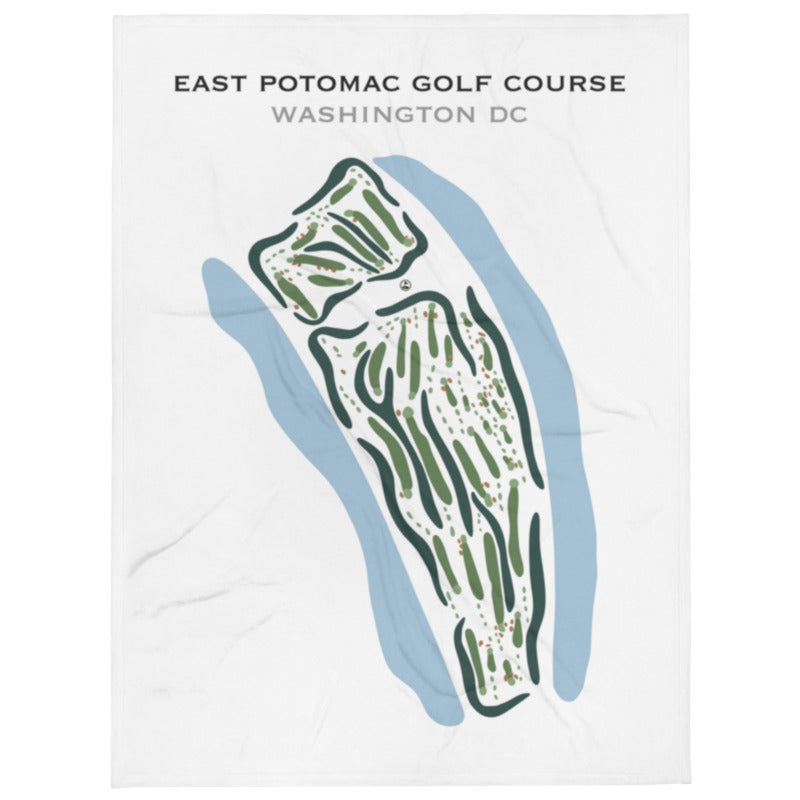 East Potomac Golf Course, Washington, D.C - Printed Golf Courses