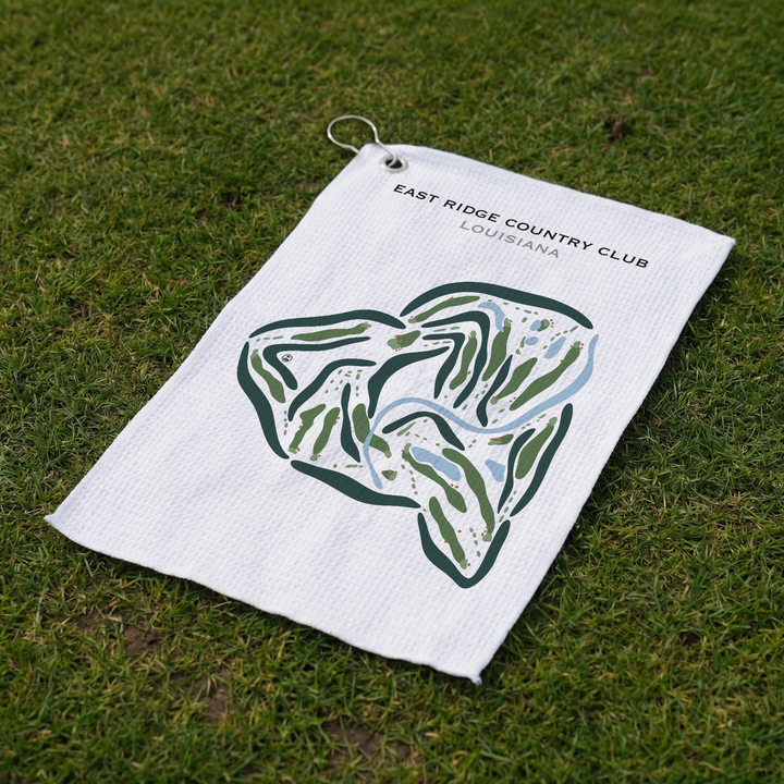 East Ridge Country Club, Louisiana - Printed Golf Courses