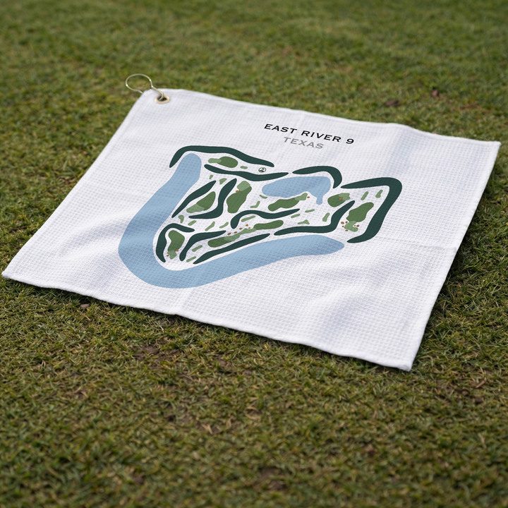 East River 9, Texas - Printed Golf Courses