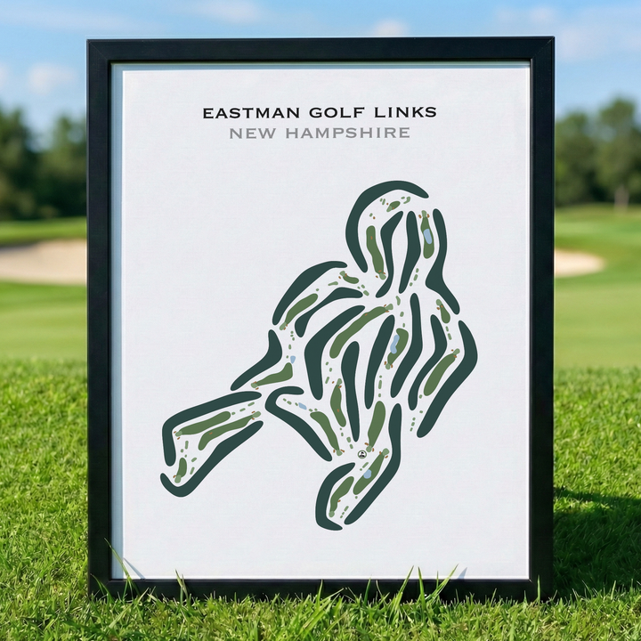 Eastman Golf Links, New Hampshire - Printed Golf Courses
