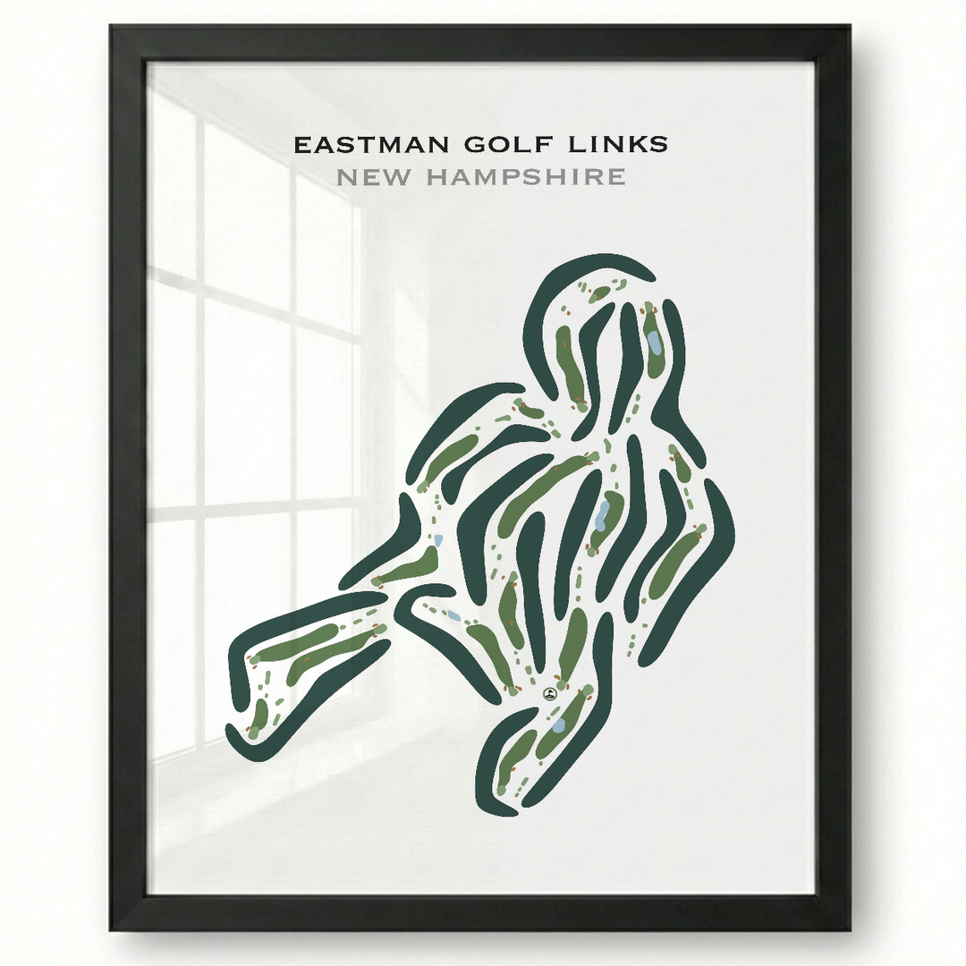 Eastman Golf Links, New Hampshire - Printed Golf Courses