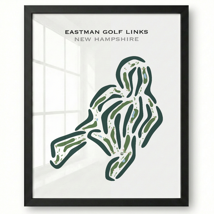 Eastman Golf Links, New Hampshire - Printed Golf Courses